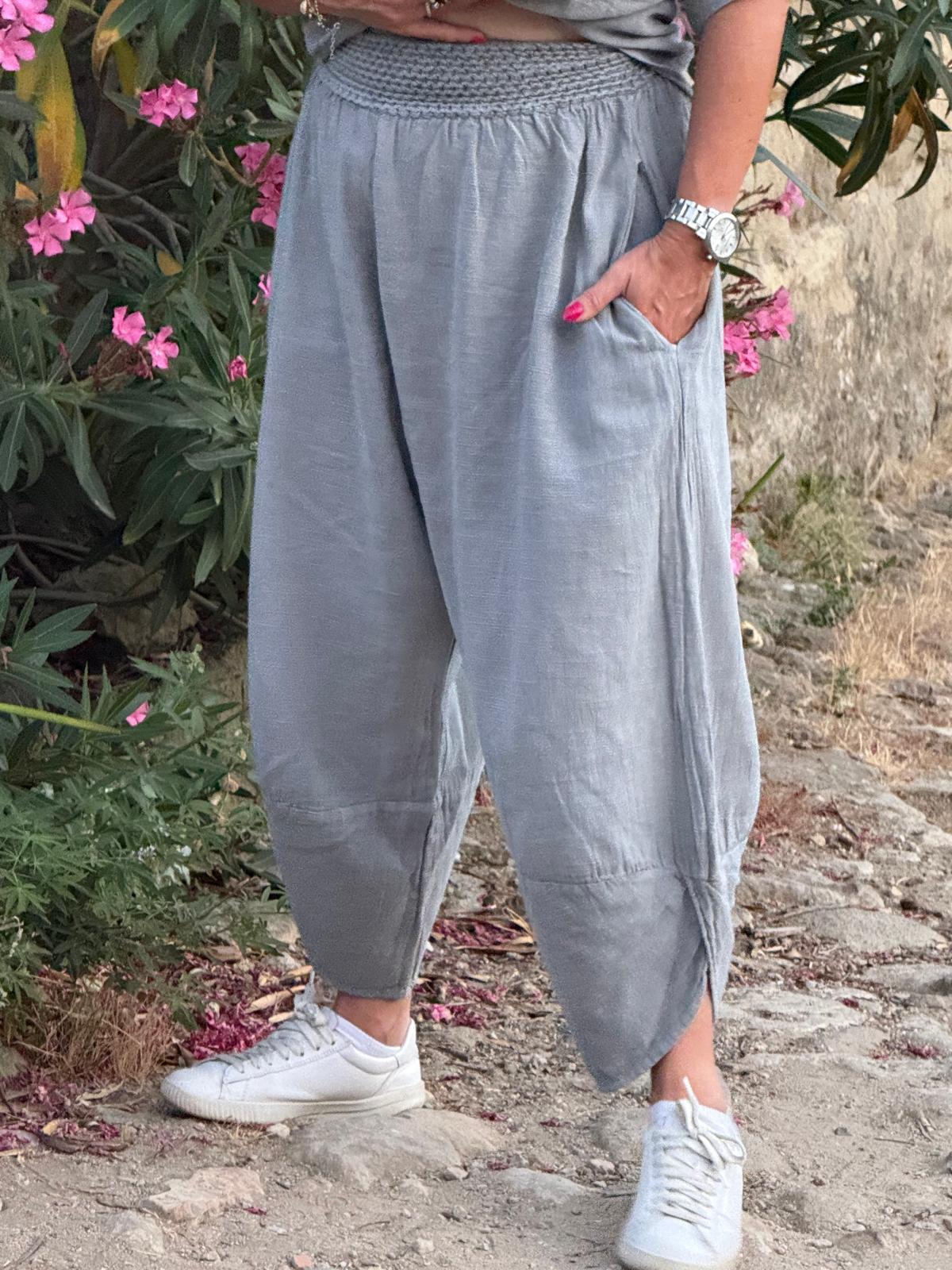 Olay Keten Pantolon