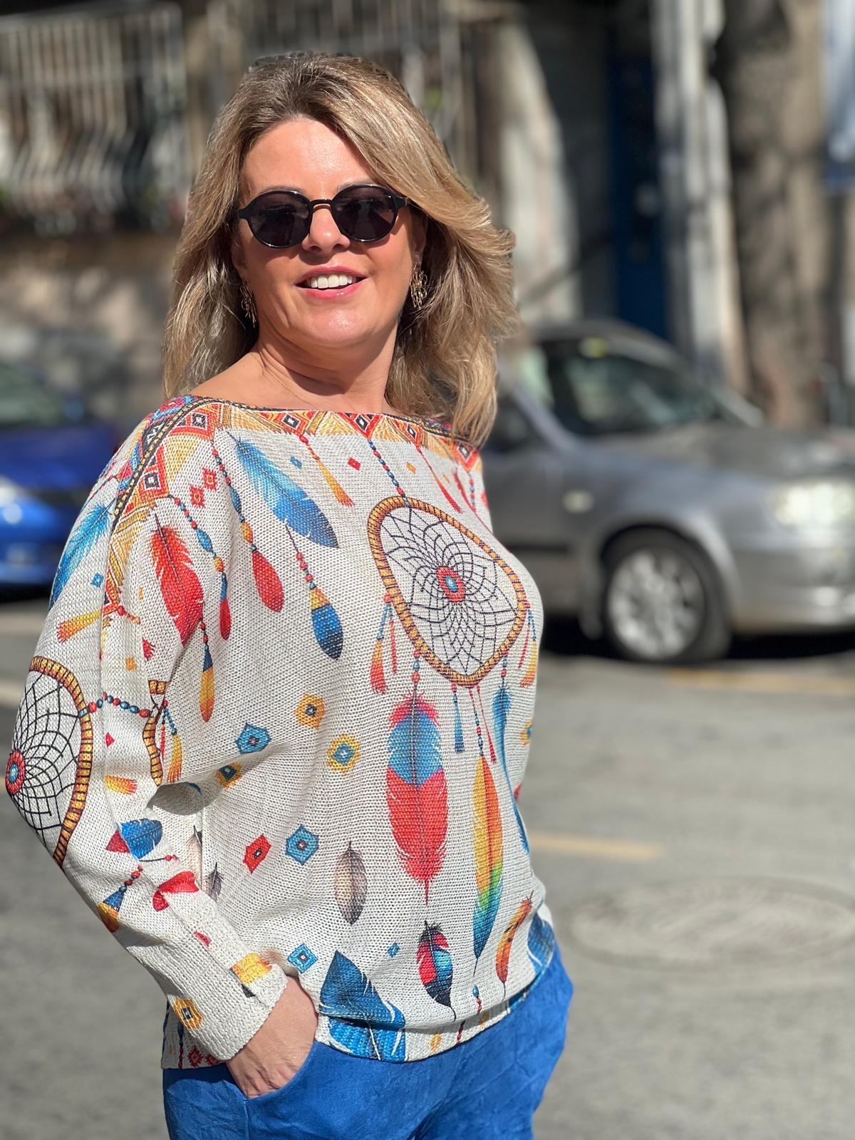 Düş Kapanı Desenli Merserize