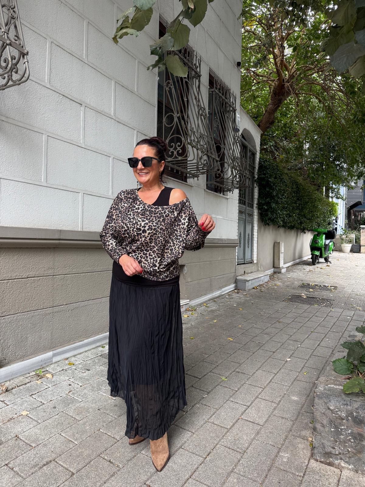 Leopar Simli Trikolu Takım