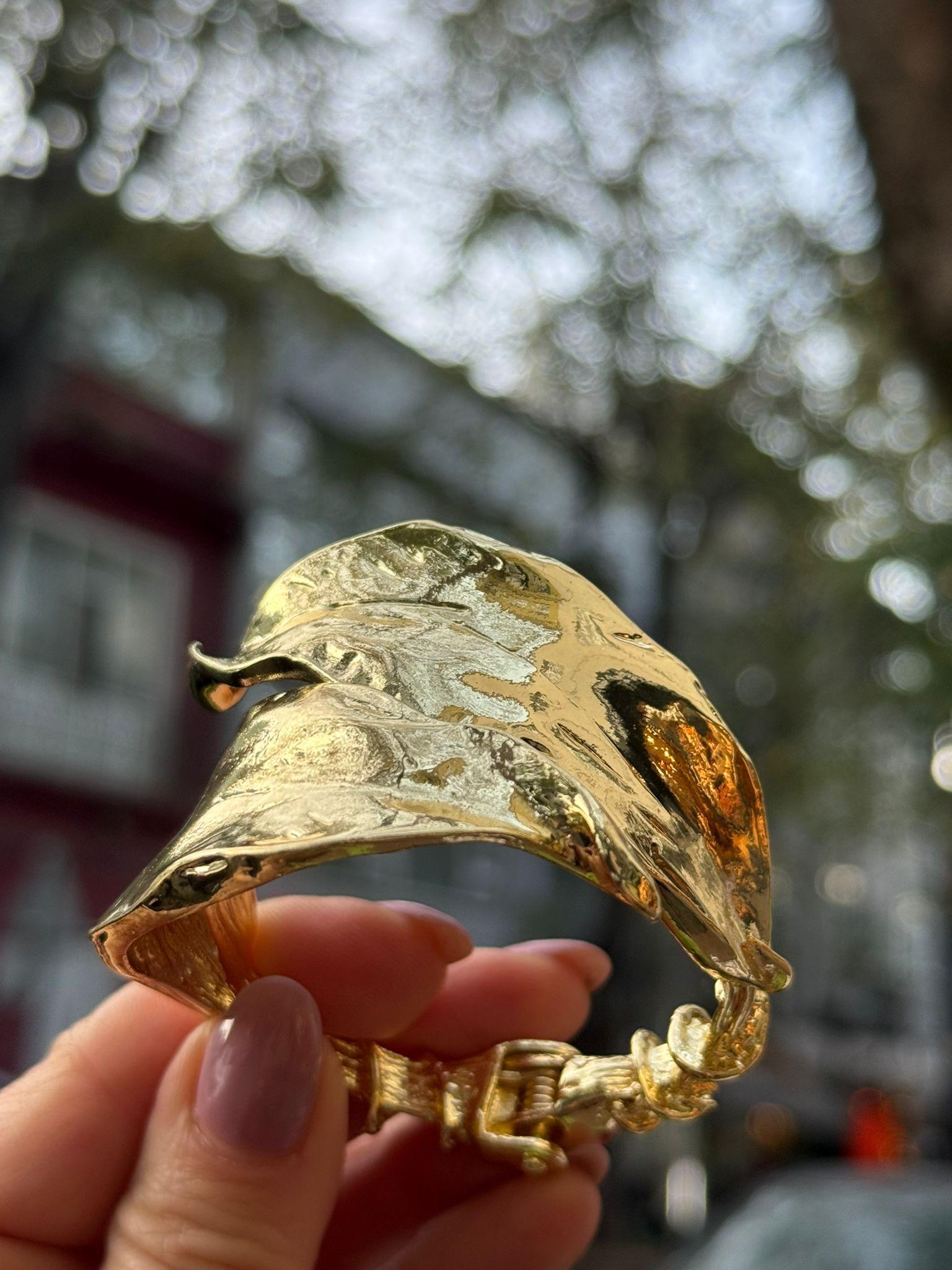 Tasarım Gold Kelepçe No6