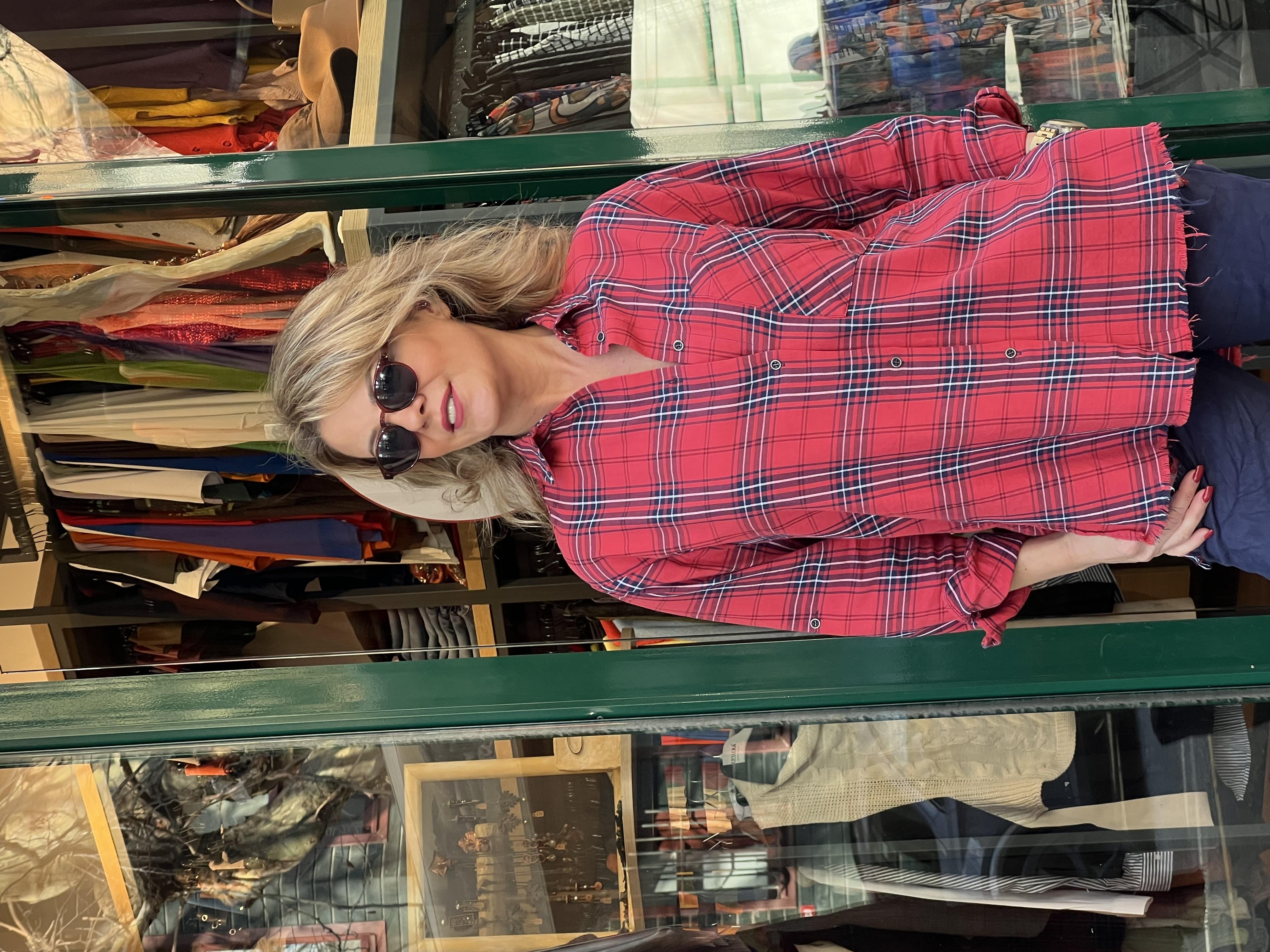 Kırmızı Ekoseli Gömlek