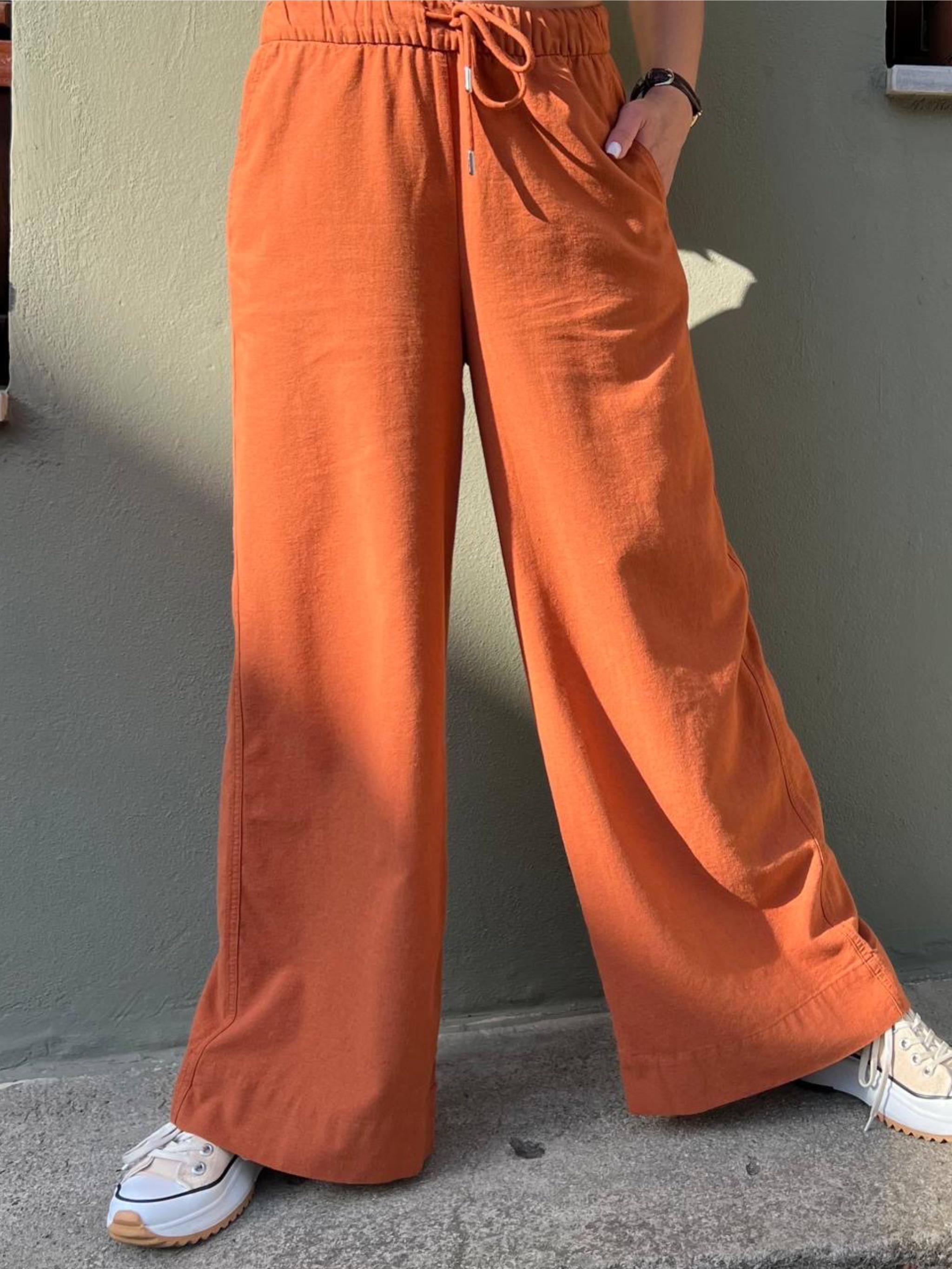 Orijinal Marka Keten Pantolon