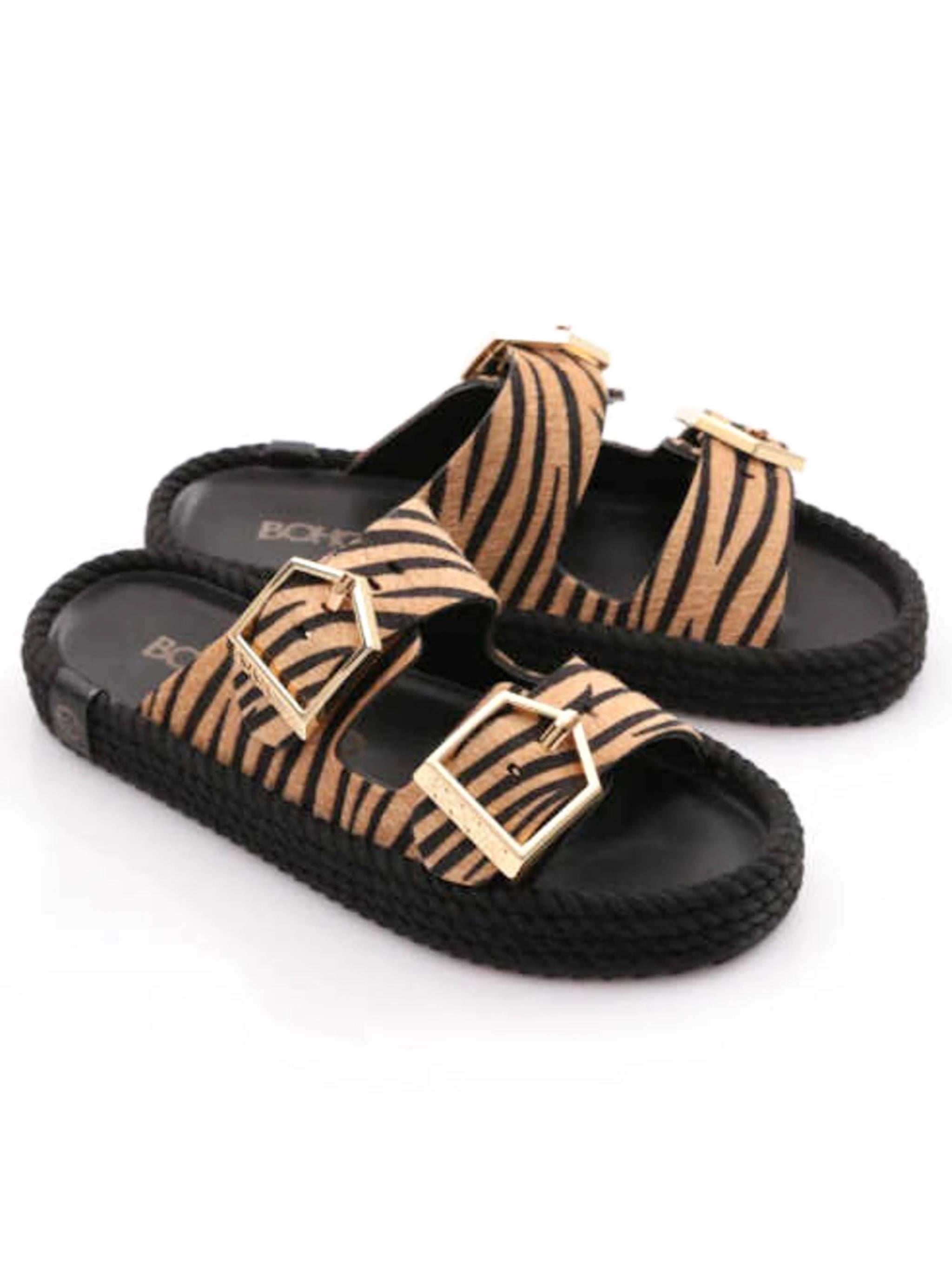Bohonomad Zebra Sydney Kadın Terlik