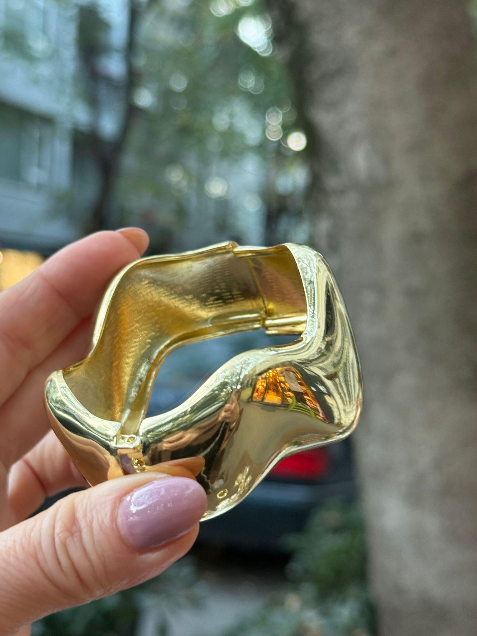 Tasarım Gold Kelepçe No3