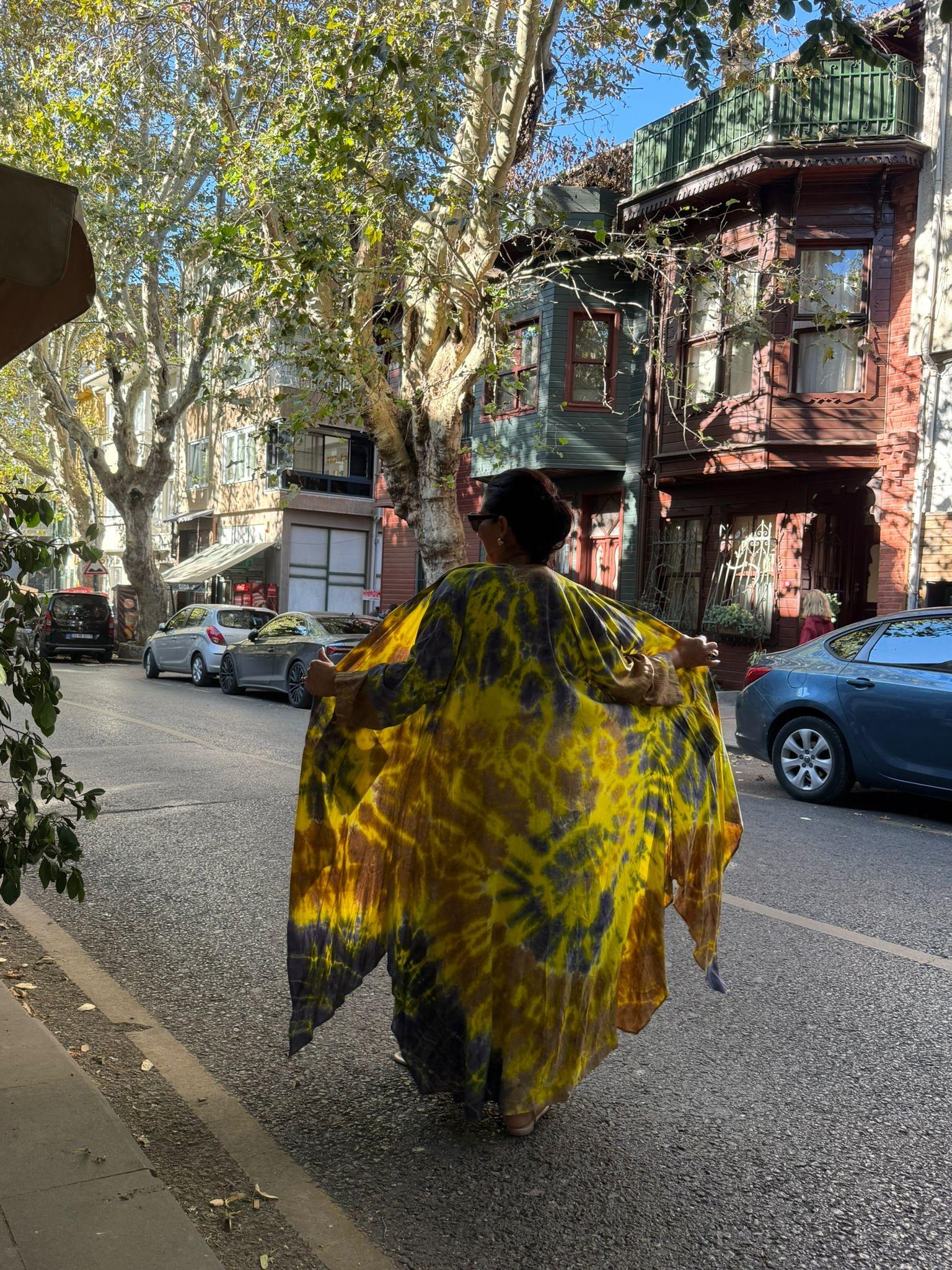 Hardal Batik Kaftan