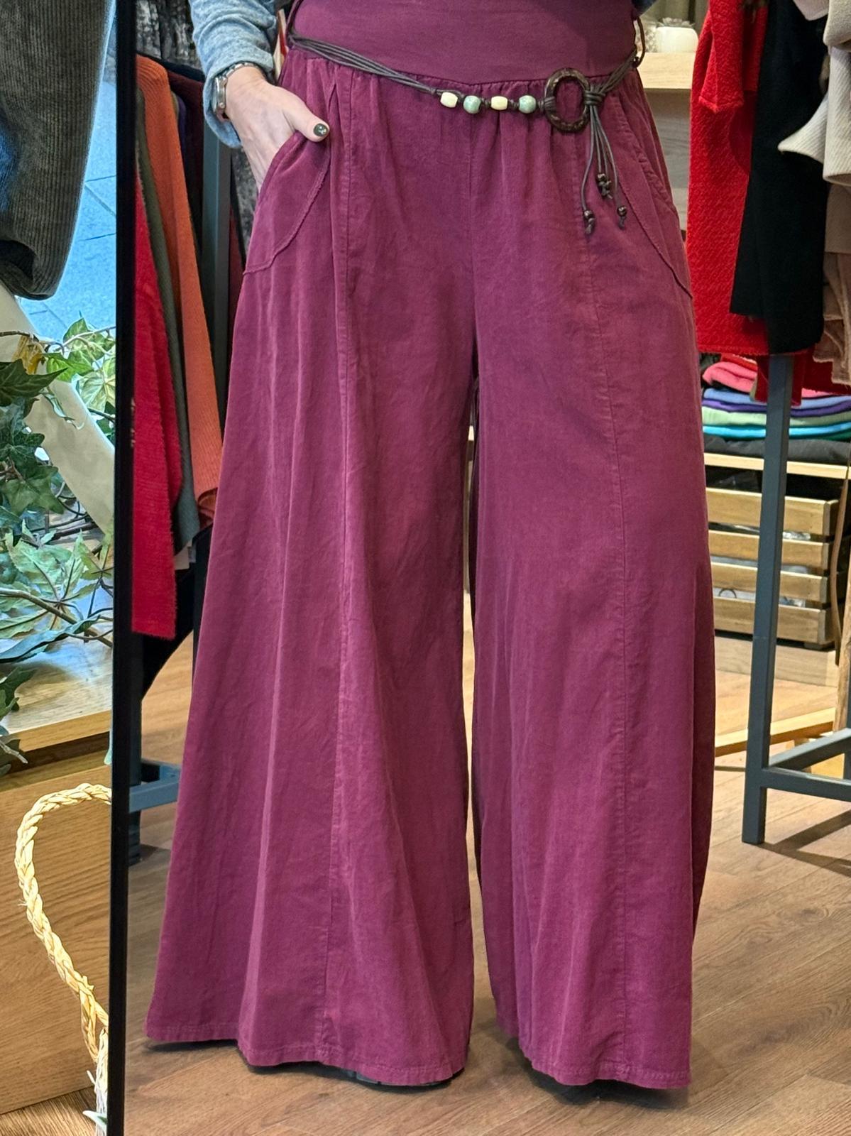 Celine İthal Kadife Etek Pantolon