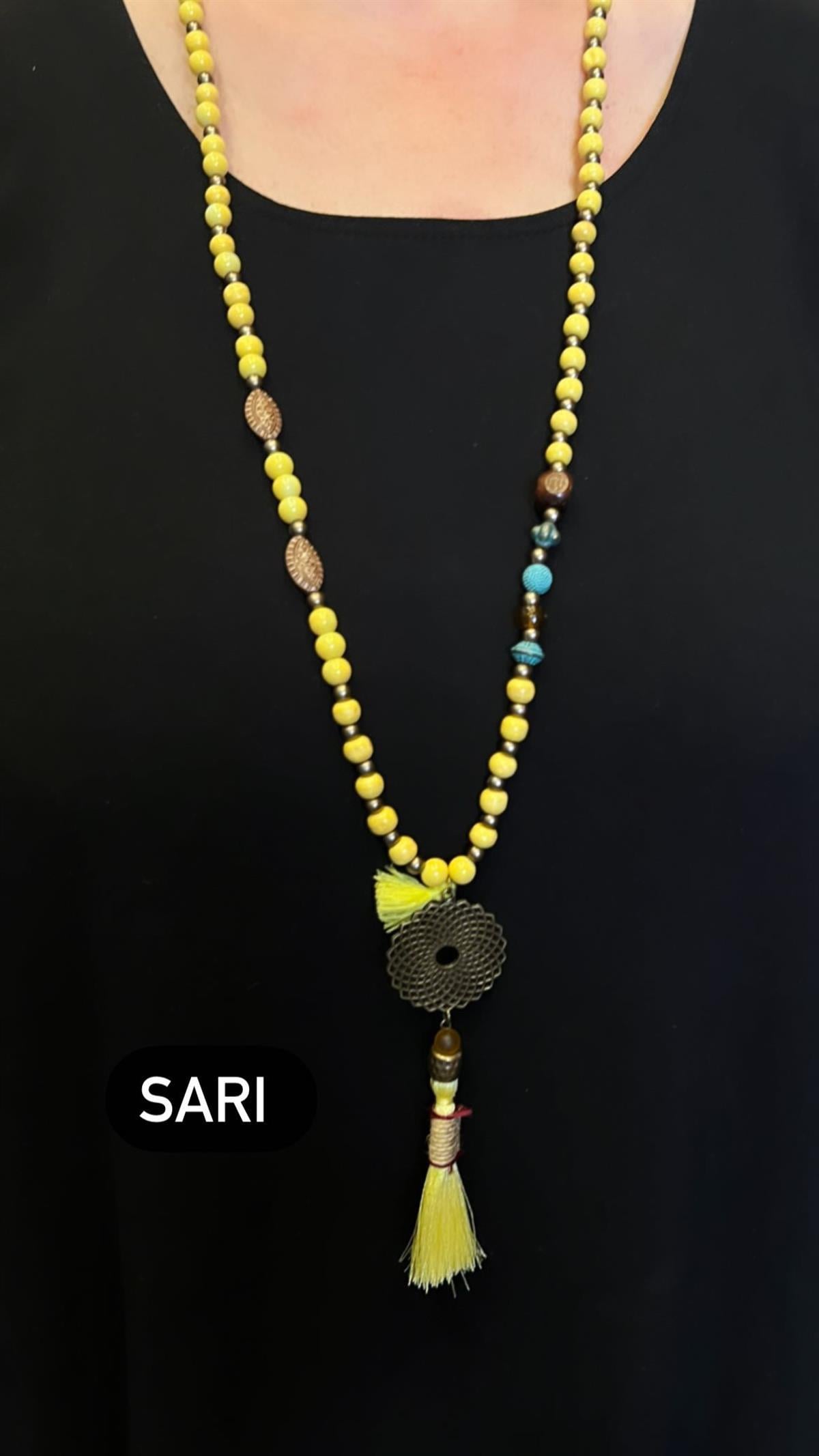 Sarı İyilik Kolyesi