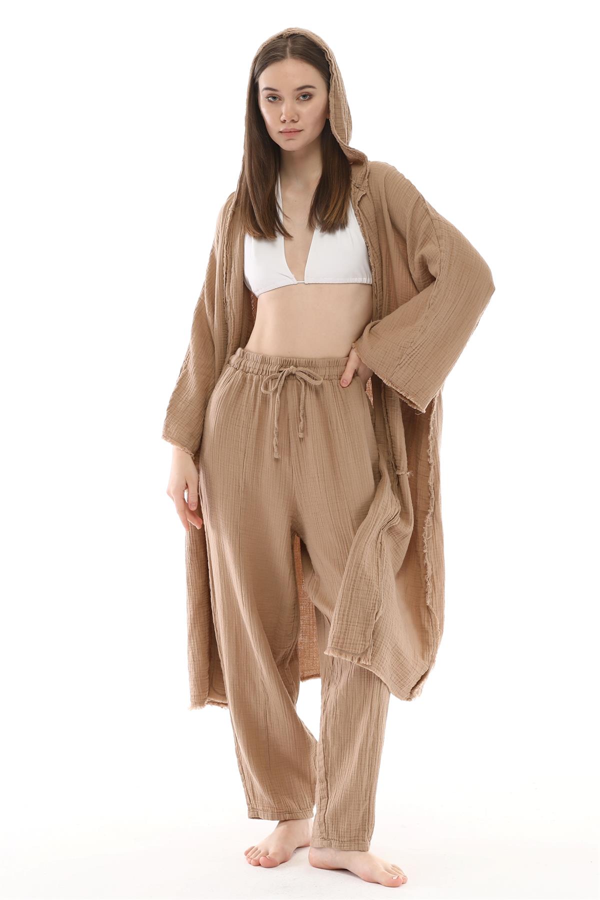 Vizon Müslin Kaftan