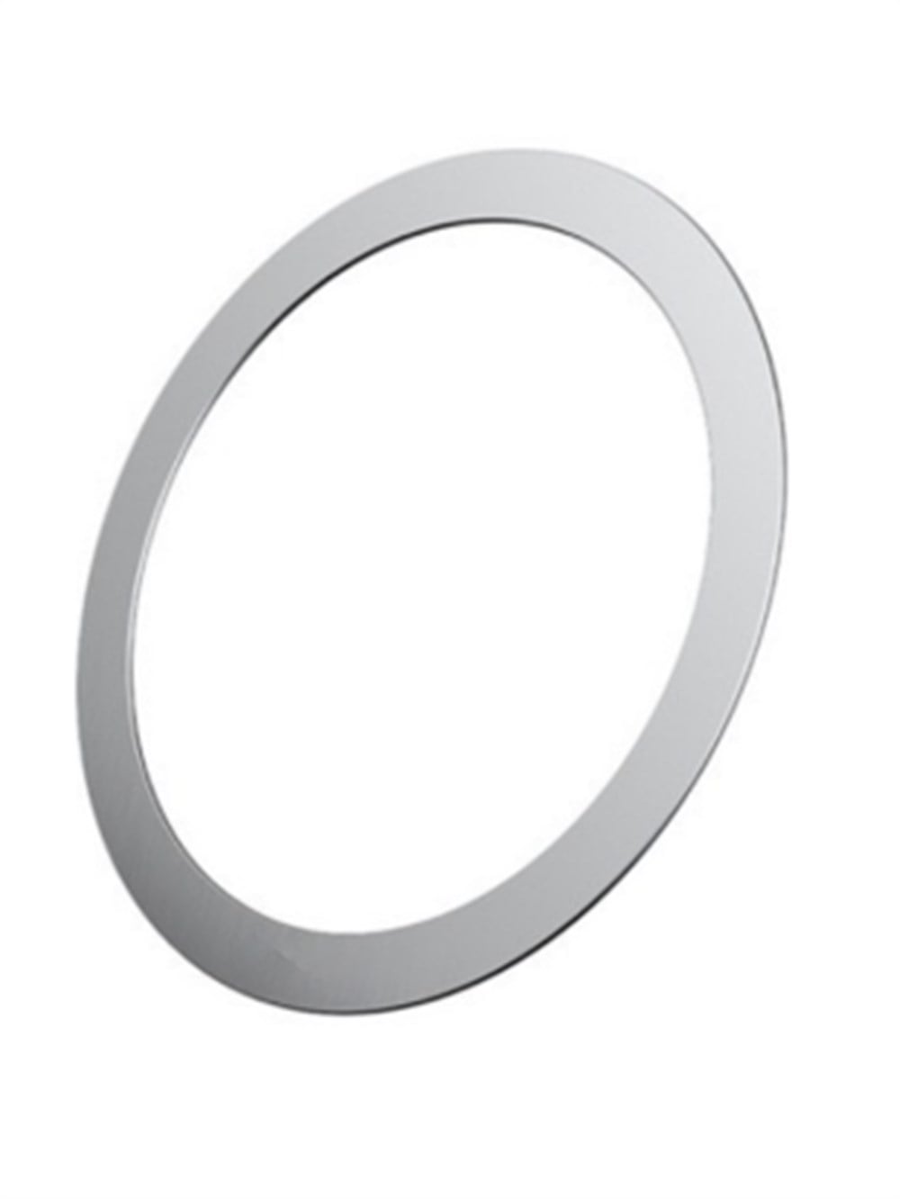 LivX Power Mıknatıslı Metal Magsafe Halka Yüzük Ring iPhone 8 ve Üstü Model ile Uyumlu Gümüş LVRNG