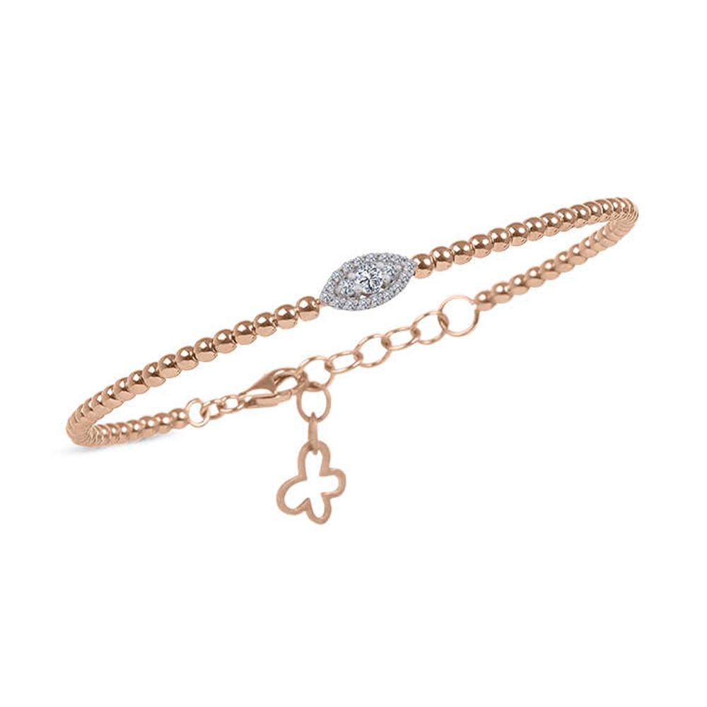 0.19 Karat Pırlantalı Markiz Bileklik