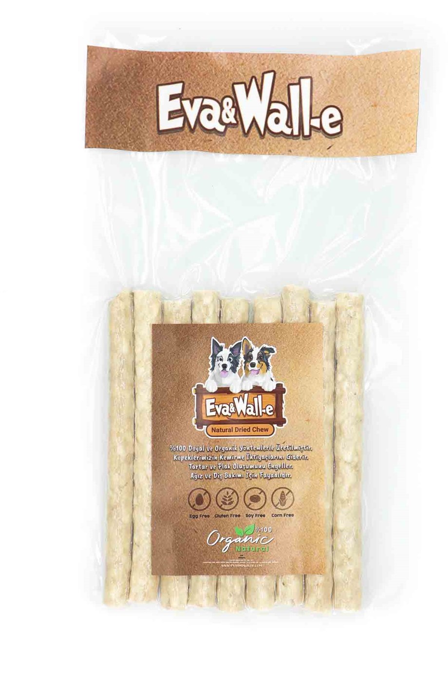 Eva and Wall-E Naturel Munchy Çubuk 12 Cm 100 gr.