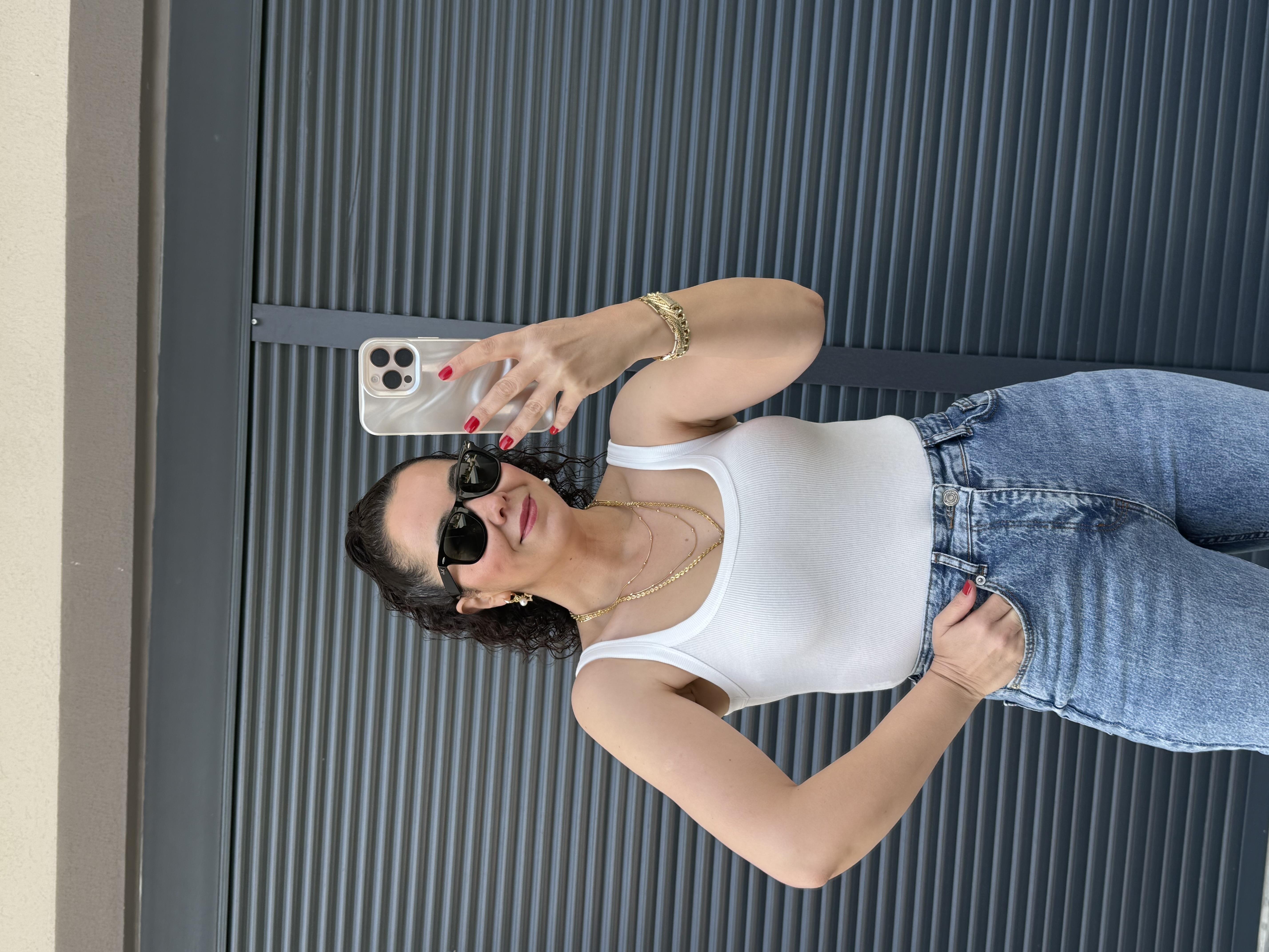 Dilvin Askılı Bodysuit  Ekru