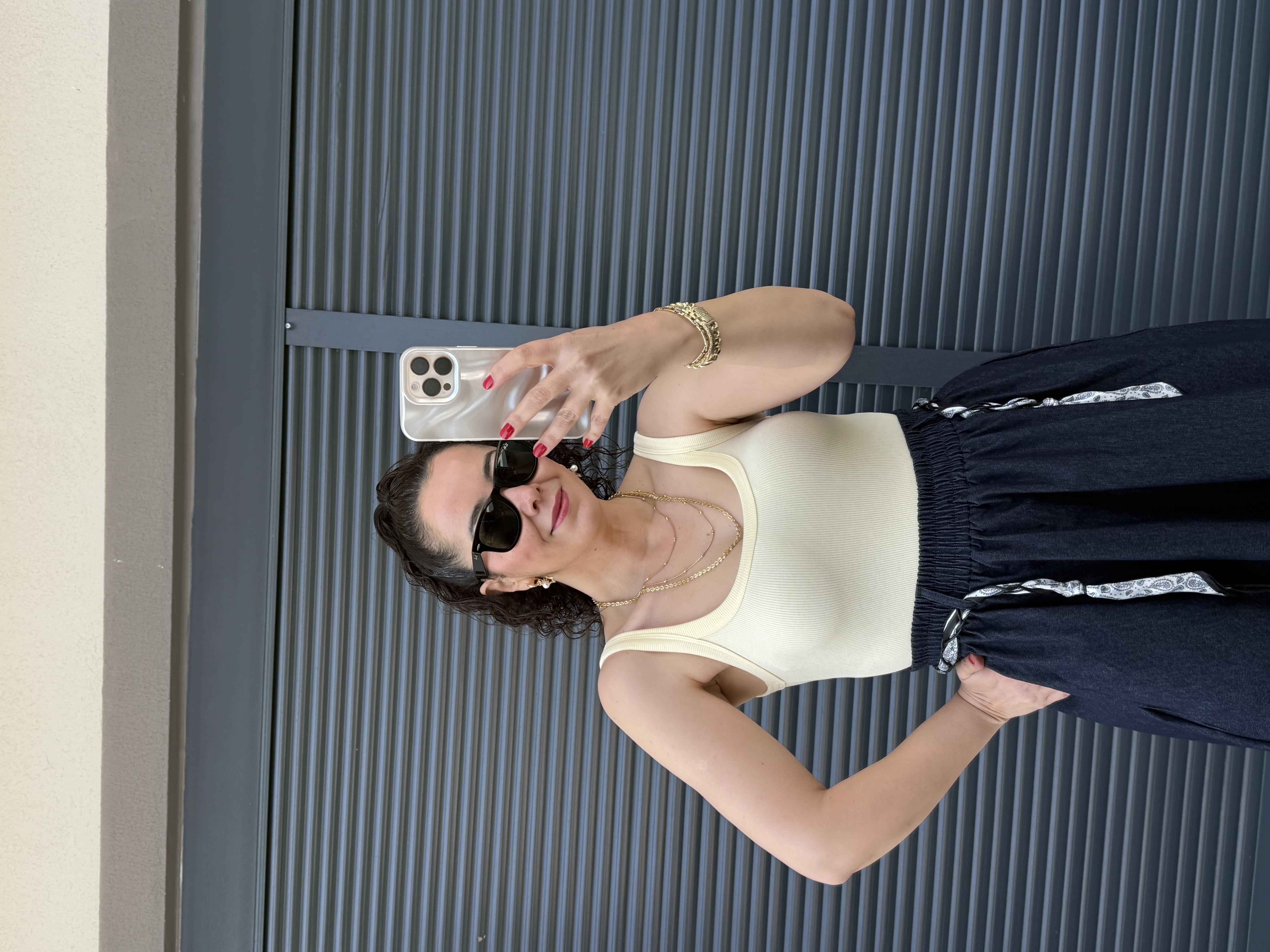 Dilvin Askılı Bodysuit  Sarı