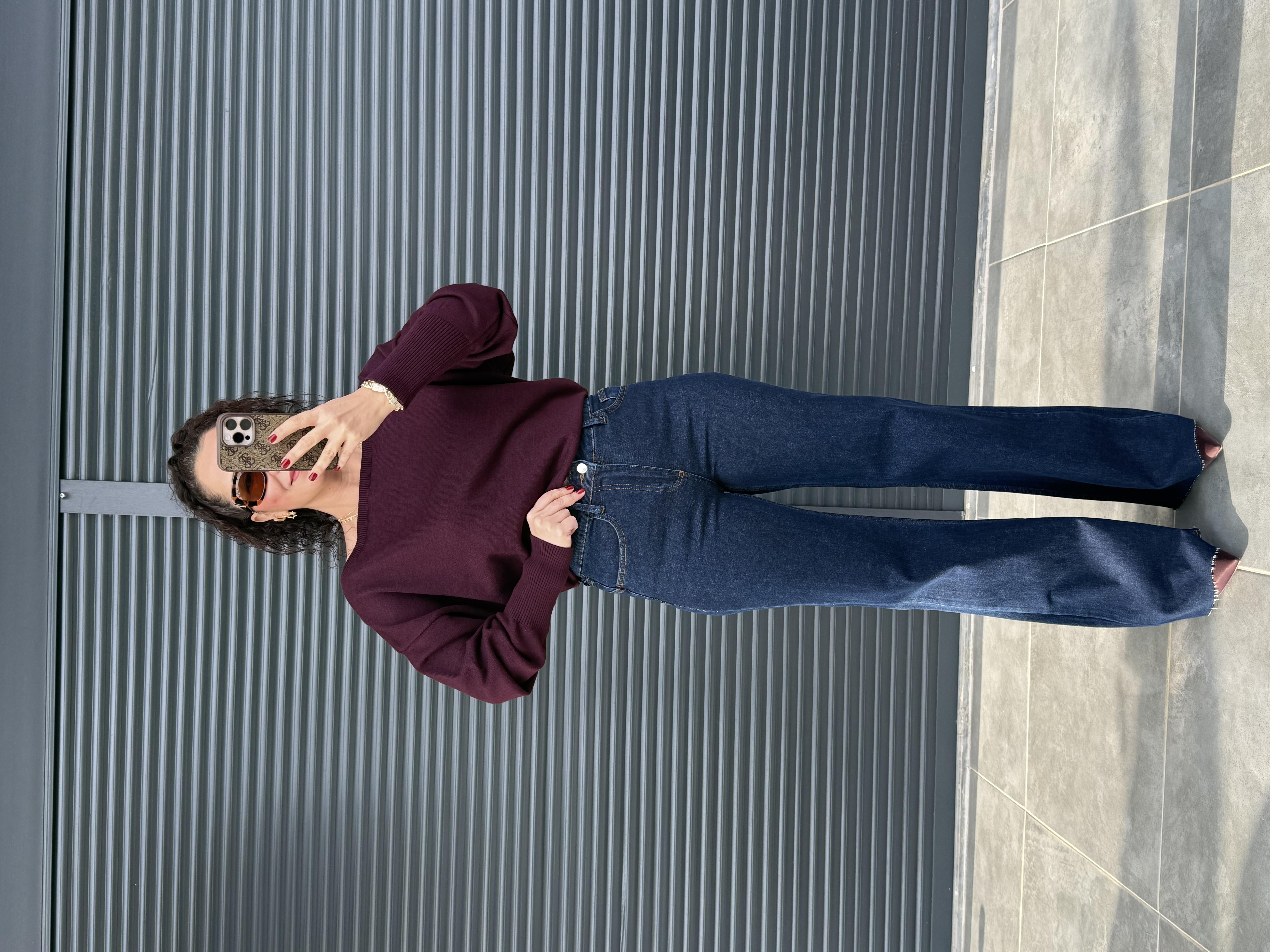Karol Push Up İspanyol Jean