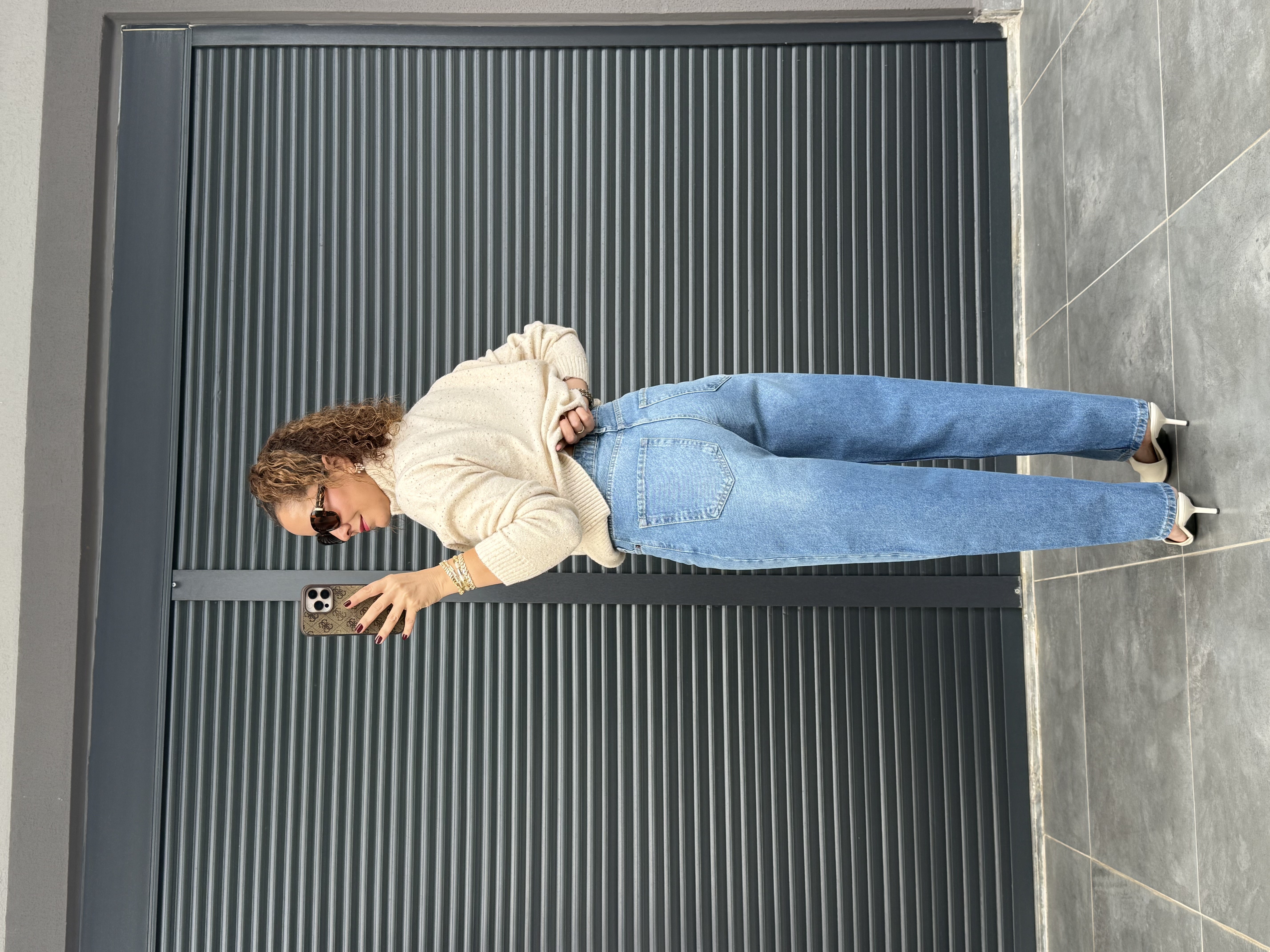 Premium Barrel Fit Jean Mavi