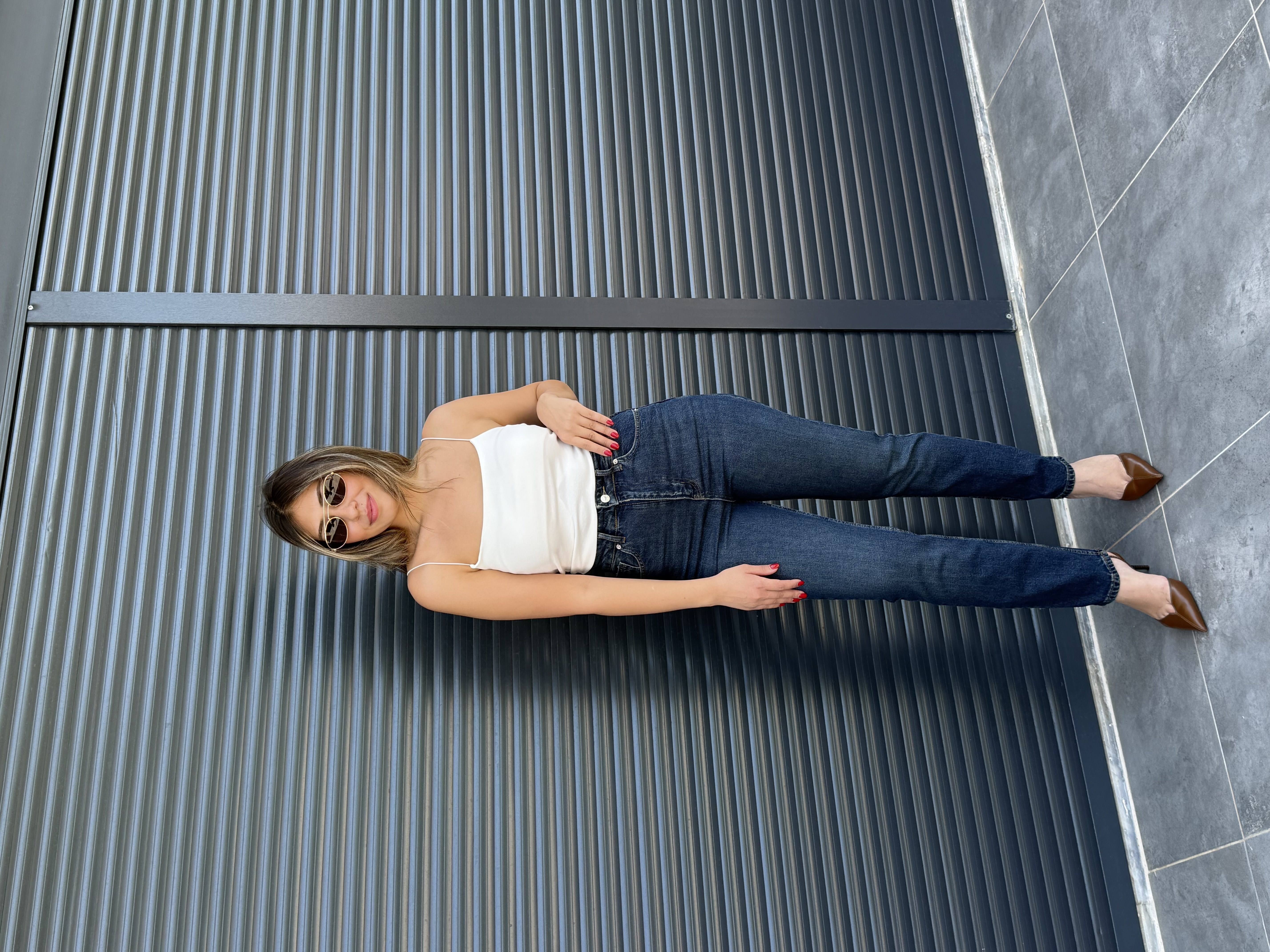 Premium Kalem Paça Toparlayıcı Boy Fit Jean Tint