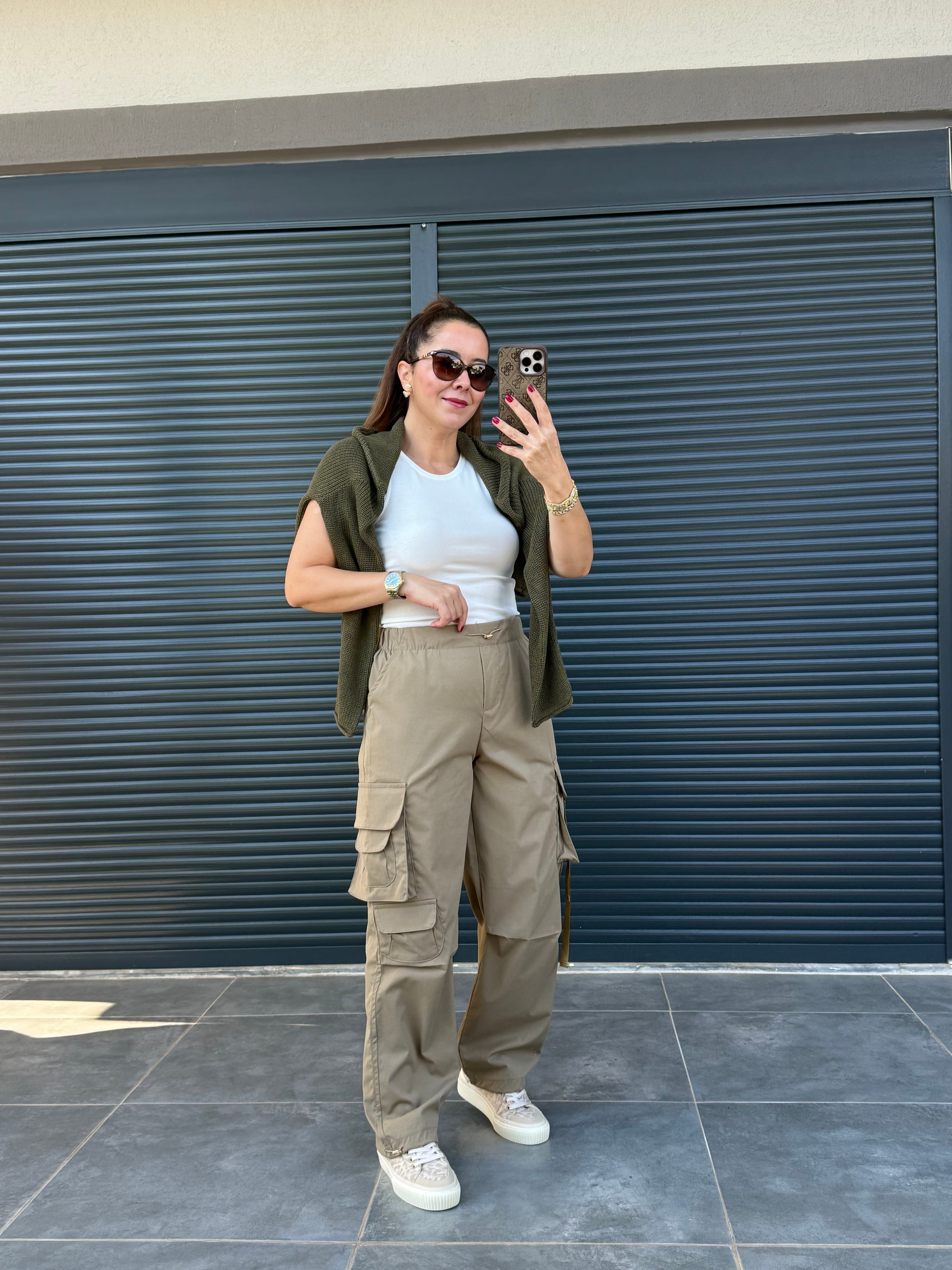 Premium Kargo Pantolon Haki