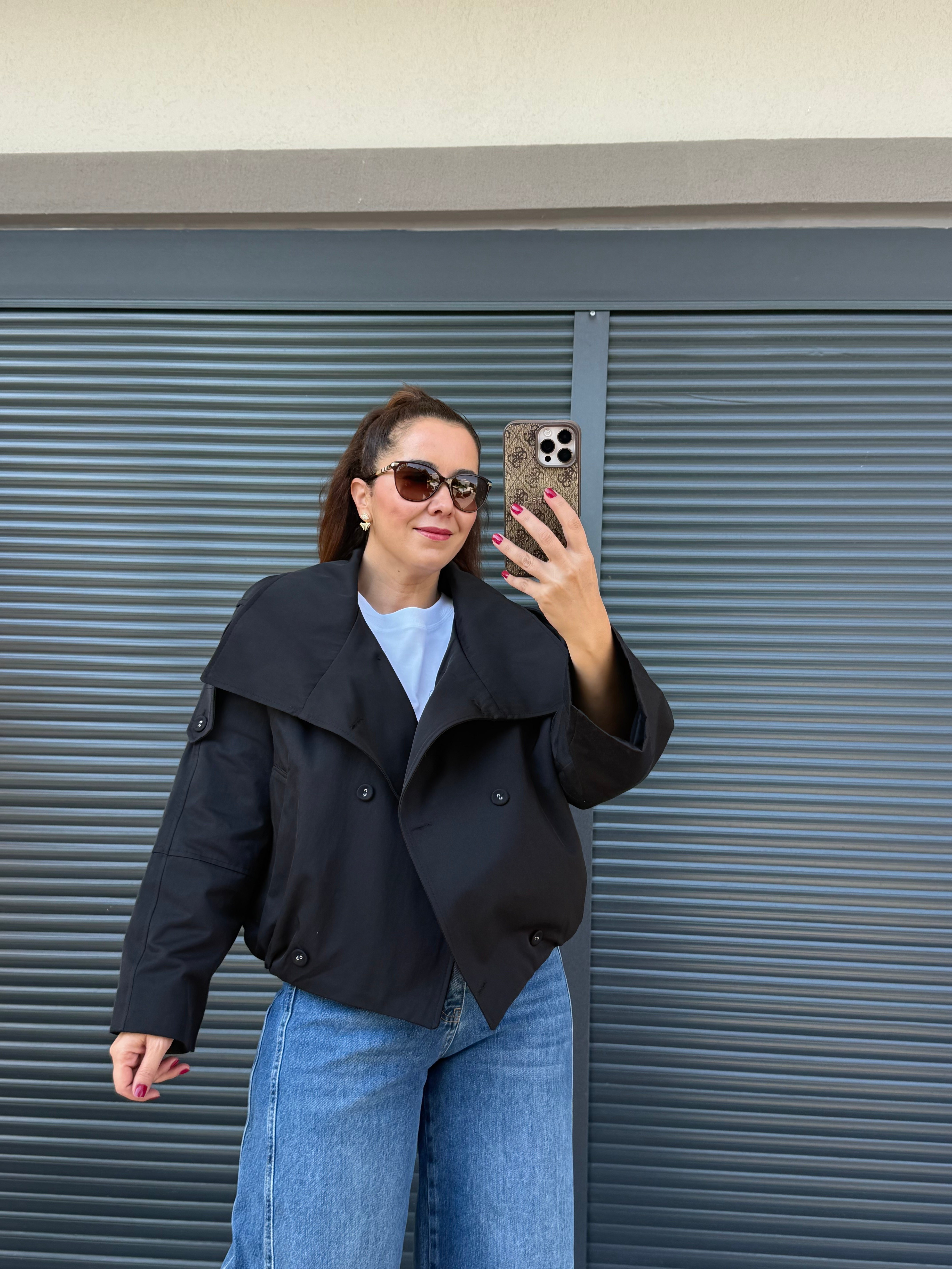 Premium Siyah Bomber Ceket