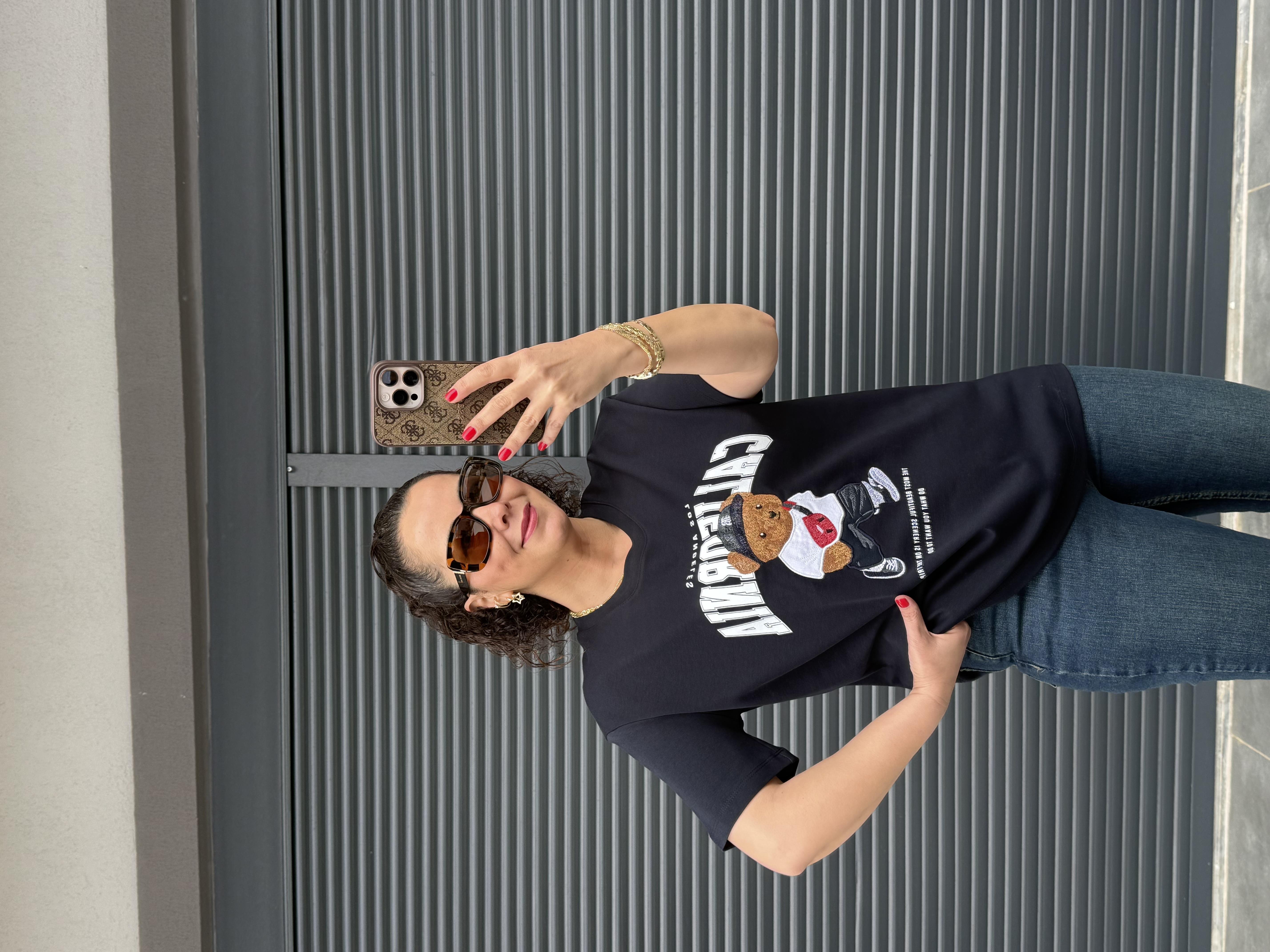 Tedy California T-Shirt  Lacivert