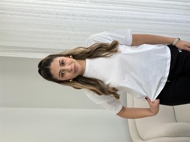 Dilvin Bisiklet Yaka Basic T-Shirt Beyaz