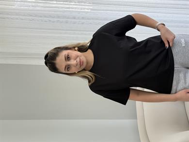Dilvin Bisiklet Yaka Basic T-Shirt Siyah