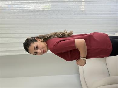 Dilvin Önü Dikiş Detaylı T-Shirt Bordo