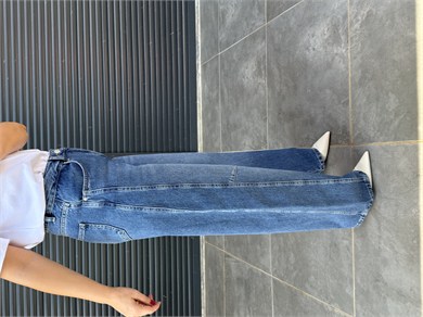 Dilvin Paçası Sasonlu Balon Jean Mavi