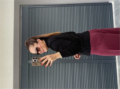 Düğmeli Fırfır Detaylı Elit Triko Siyah