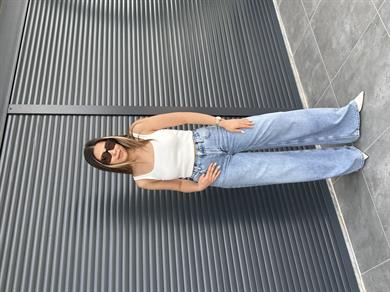 Karol Beli Lastikli Tensel Jean 