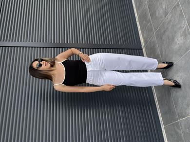 Karol Beyaz Mom Jean 