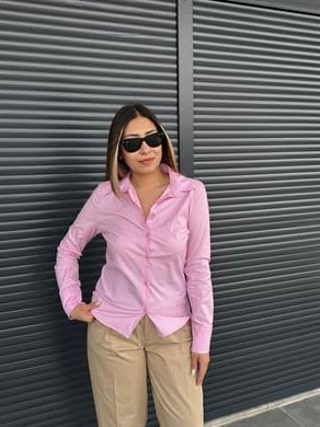 Karol Klasik Poplin Gömlek Pembe