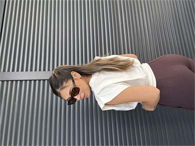 Karol Korse Detaylı Bluz Beyaz