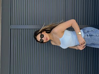 Karol Lastik Askılı Atlet Bebe Mavi