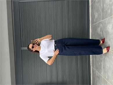 Karol Mavi Balon Jean