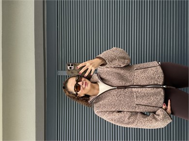 Kırçıllı Fermuarlı Polar Sweat 