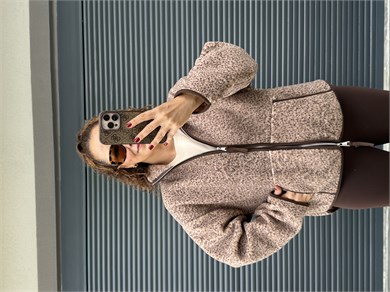 Kırçıllı Fermuarlı Polar Sweat 