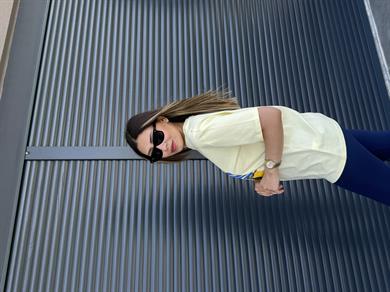 Limon Baskılı T-shirt Sarı