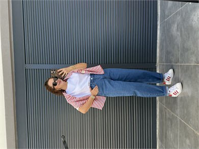 Premium Balon Jean Mavi