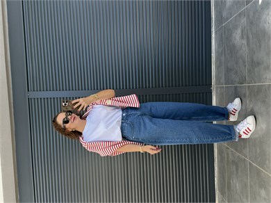 Premium Balon Jean Mavi