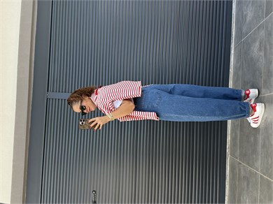 Premium Balon Jean Mavi