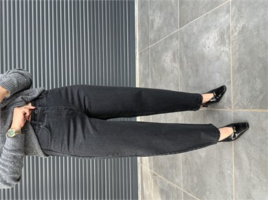 Premium Barrel Fit Jean Antrasit