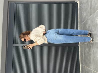 Premium Barrel Fit Jean Mavi