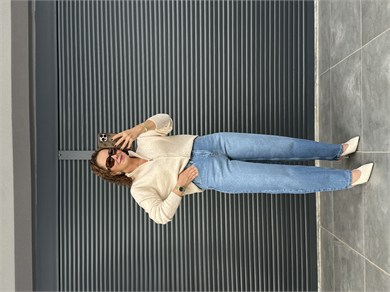 Premium Barrel Fit Jean Mavi
