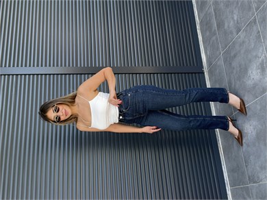 Premium Kalem Paça Toparlayıcı Boy Fit Jean Tint