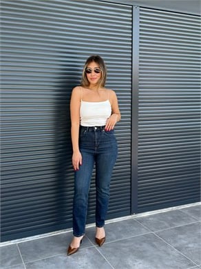 Premium Kalem Paça Toparlayıcı Boy Fit Jean Tint