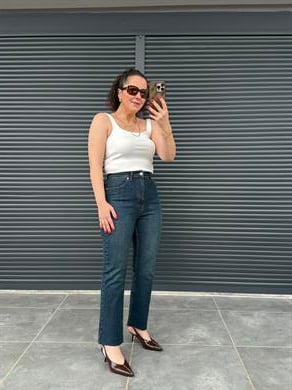 Premium Kesik Paça Boy Fit Jean Tint