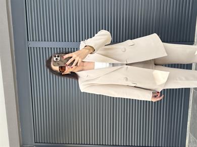 Premium Pantolon Ceket Takım Bej