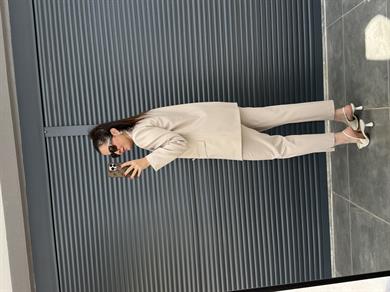 Premium Pantolon Ceket Takım Bej
