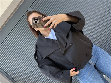 Premium Siyah Bomber Ceket