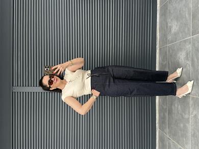 Şalvar Model Tensel Kot Pantolon